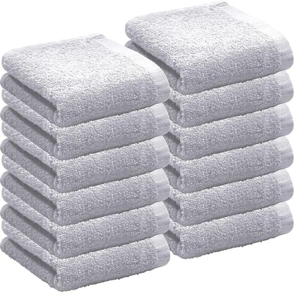 REDBEST Gästehandtuch Gästetuch "Oceanside" 12er-Pack, Frottier, Walk-Frottier Uni