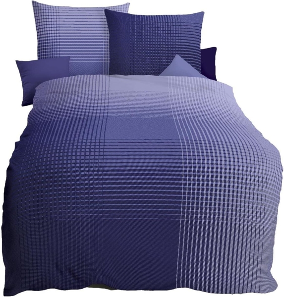 Kaeppel Bettwäsche Master, Mako-Satin, 2 teilig, mit Karomuster