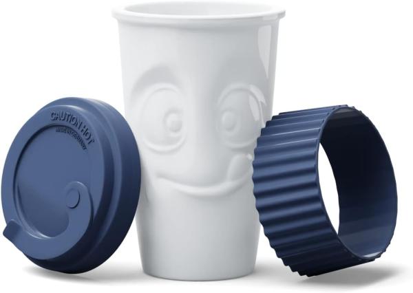 FiftyEight Products To Go Becher Lecker Marineblau