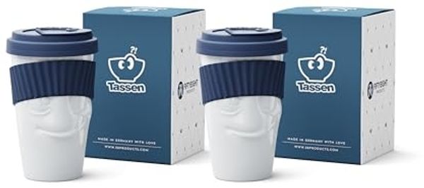 FiftyEight Products To Go Becher Lecker Marineblau