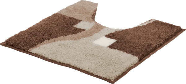 Erwin Müller Badematte WC-Umrandung "Athen", Höhe 20 mm, eckig, Grafik