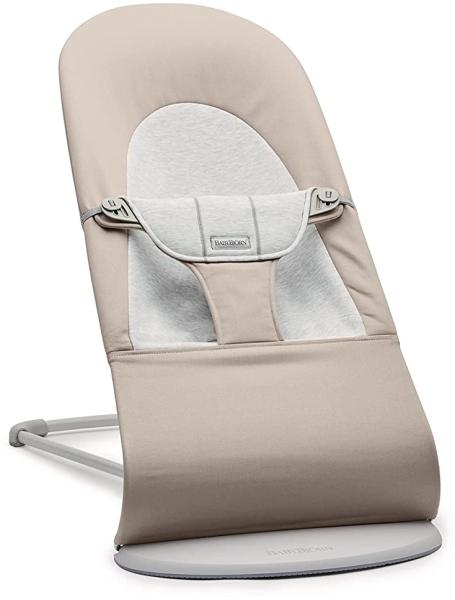 BabyBjörn Balance Soft Jersey Wippe Beige / Grau Braun sand