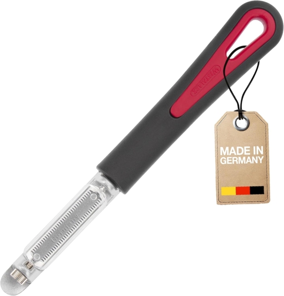 Westmark Tomaten-/ und Kiwischäler mit gezackter Klinge, Retro Design, 18,5x2,2 cm, Edelstahlklinge, Tomfix Retro-Look, 2946RT60