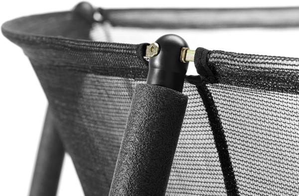 Salta 'Comfort Edition' Trampolin inkl. Sicherheitsnetz, rechteckig, Stahl pink, 249 x 214 x 153 cm Bild 5