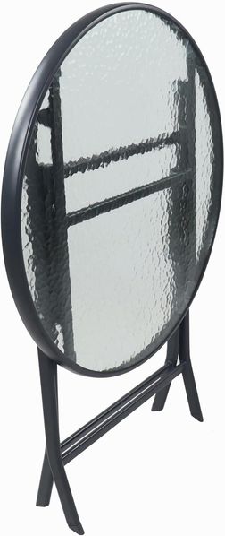 VCM Gartentisch Sonlas 920589 Anthrazit H. 70 x B. 70 x T. 70 cm Bild 3