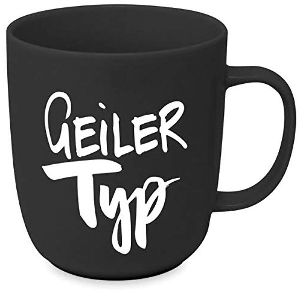 WestCraft Tasse Porzellantasse Tasse Henkelbecher 350ml - Geiler Typ, 1-tlg, hitzeresistente Keramik, Cafe Frühstück Kaffee Paar Tasse