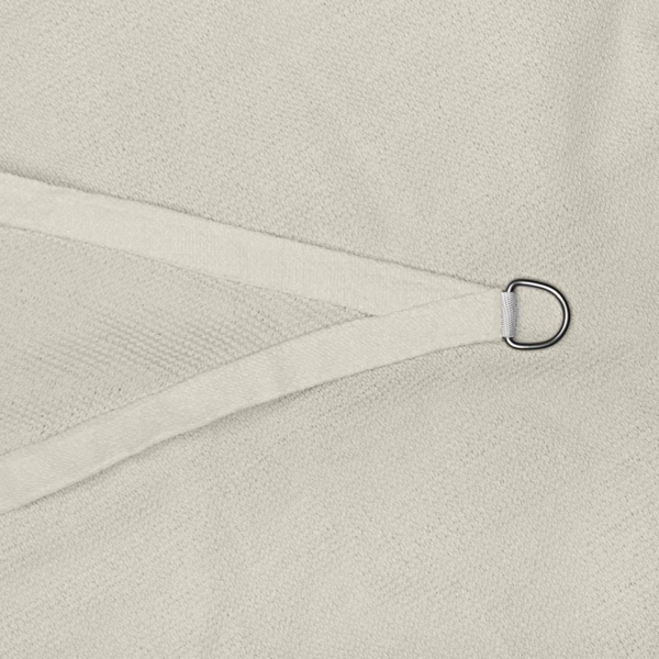 anndora Sonnensegel 5x5 cream quadratisch HDPE Bild 7