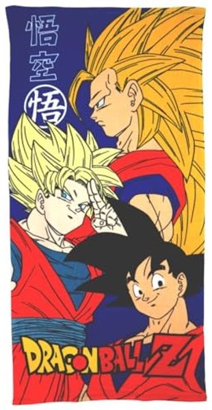 Dragon Ball Strandtuch Dragonball Z Goku Mikrofaser Badetuch 70x140 cm