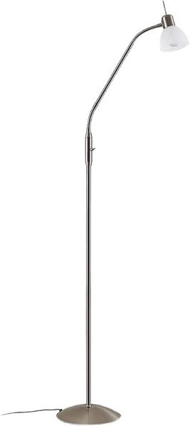 Lindby Stehlampe Gwendolin, Metall, Alu IP20, 1 x 8 W LED