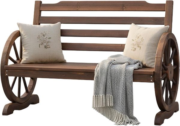 Gartenbank Wagenrad 2-Sitzer 10052772_93