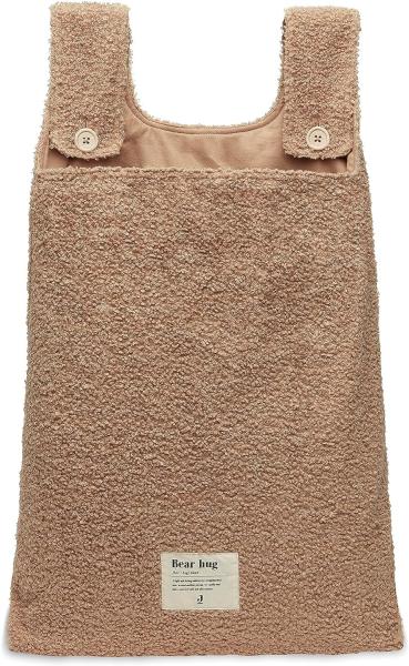 Jollein Boucle Aufbewahrungstasche Biscuit Braun sand