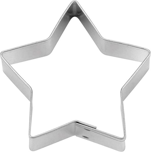 Staedter Ausstechform Edelstahl Stern 5-zackeig 7 cm