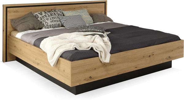 Doppelbett Thore 52 Artisan Eiche 180x200 cm Ehebett Bettgestell