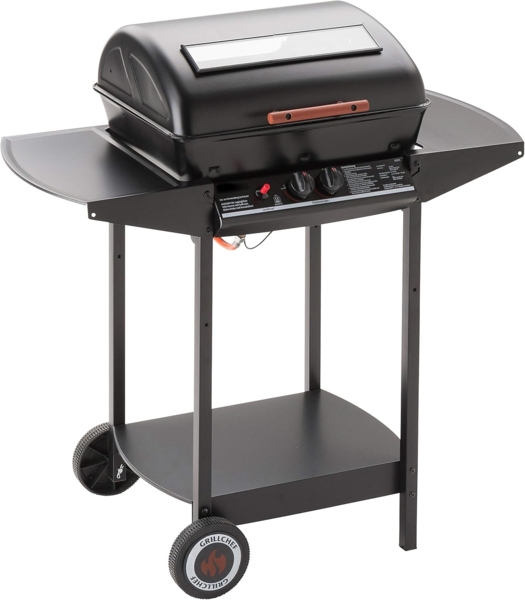 Grillchef Gasgrill 12375FT 2 Stufenlose Stahlbrenner Grillwagen Gas Grill