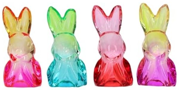Gift Company Honey Bunny Hasen-Büste 4fach sortiert neon pink/neon gelb/ neon grün/ neon orange gs