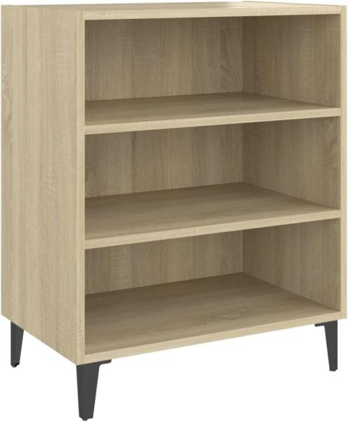 vidaXL Sideboard Sonoma-Eiche 57 x 35 x 70 cm Spanplatte [806061]