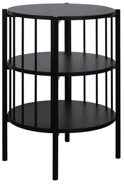 Beistelltisch Frank / 300.001751, Schwarz, 44 x 60 x 44 cm