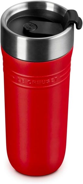 Le Creuset Thermobecher 350ml Kirschrot Edelstahl