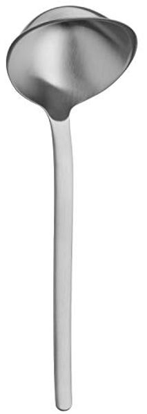 WMF Evoque Schöpflöffel 23,5 cm, Suppenkelle, Cromargan protect Edelstahl mattiert, kratzbeständig, spülmaschinengeeignet