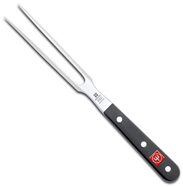 Wüsthof 'Classic' Fleischgabel, Edelstahl/Kunststoff, Silber/Schwarz, 16 cm