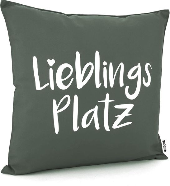 heimtexland Dekokissen Outdoorkissen Garten Deko Outdoor Kissen Maritim, schmutz- und wasserabweisend