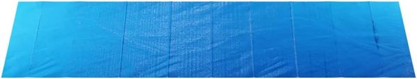 OK-Living Eckige Solarfolie Pool blau, Solarabdeckplane 800x400 cm