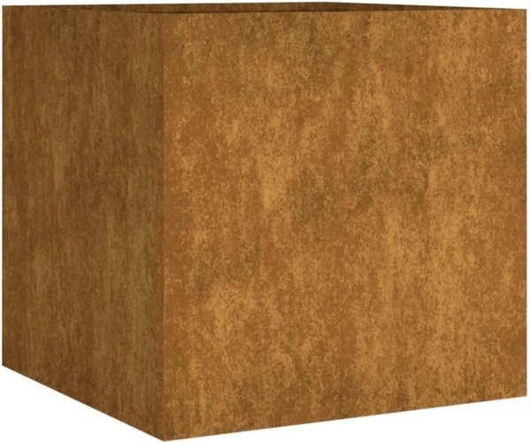 Pflanzkübel 40x41x40 cm Cortenstahl 824518 Bild 1