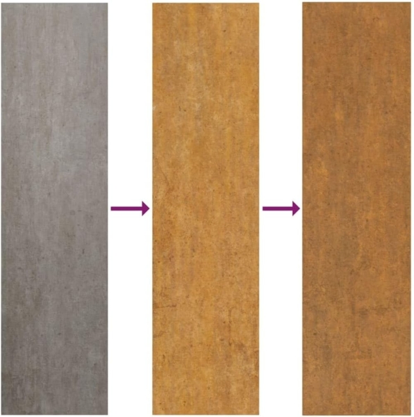 Pflanzkübel 40x41x40 cm Cortenstahl 824518 Bild 8