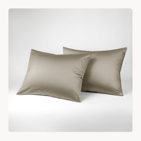 Seralino Kissenbezüge Set aus 100% Lyocell (Tencel) in Gr. 40x80, 80x80, 40x60cm, (2 Stück), besonders weich, schnelltrocknend, atmungsaktiv, aus Eukalyptusfasern