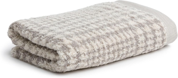 Möve Handtuch Brooklyn Glencheck, Walkfrottier (1-St)