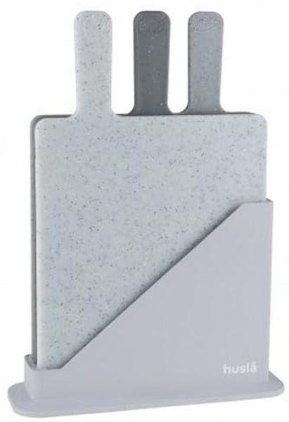 Husla Husla 3er-Set Küchenbretter im Ständer 8988