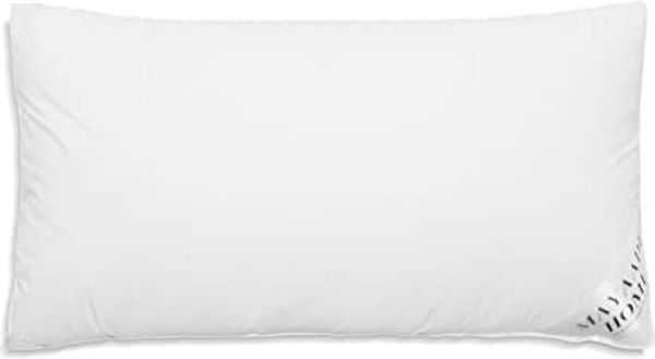 Mayaadi-Home HS100 Kopfkissen Baumwolle 100% Federn Weiß 50x80 cm 1100 Gramm
