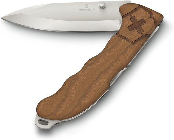 Victorinox 0.9415. D630 Single Folding knife Walnut Brown 4 tools Switzerland