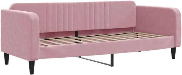 vidaXL Tagesbett Rosa 80x200 cm Samt 354082