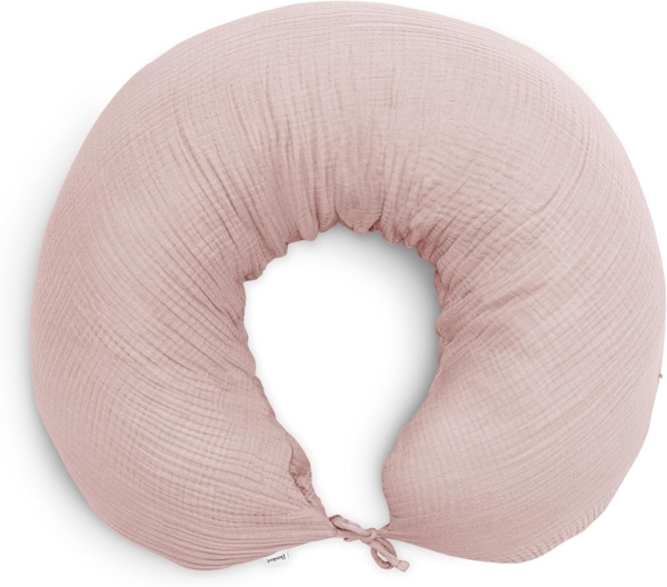Ehrenkind Stillkissen Musselin aus hochwertiger Bio Baumwolle, Schwangerschaftskissen, Seitenschläferkissen, OEKO-TEX® STANDARD 100 Klasse 1 zertifiziert