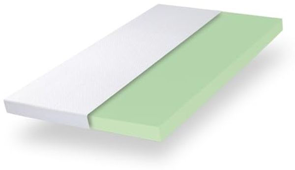 EGO HOME Gel Topper 140x200 cm, H3 Weicher Gel-Memory Matratzen Topper mit Grüntee-Extrakt, Öko-TEX Zertifiziert, Matratzen Topper 140x200 mit für Boxspringbett Schlafsofa Gel Bezug Kaltschaum 9CM Höhe