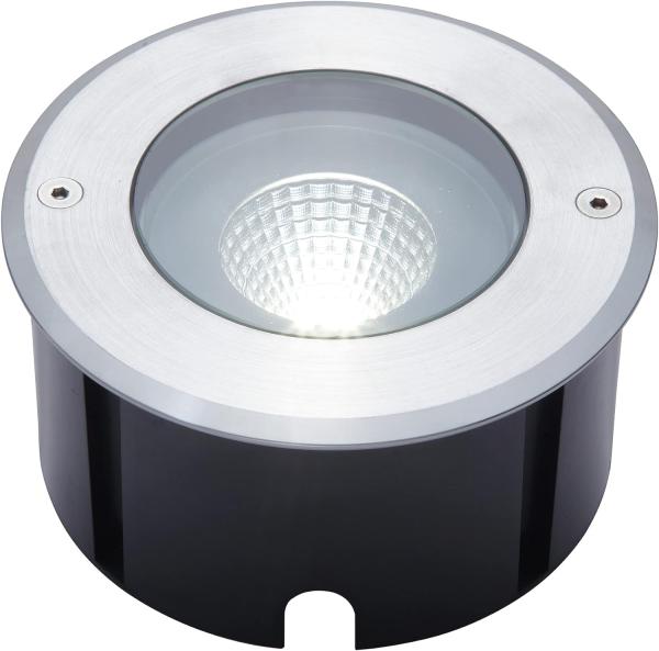 Lutec LED Bodeneinbauleuchte Denver Edelstahl IP54