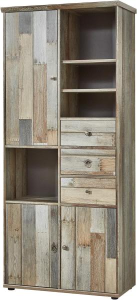 Vintage Schrank BONANZA - Driftwood Nachbildung