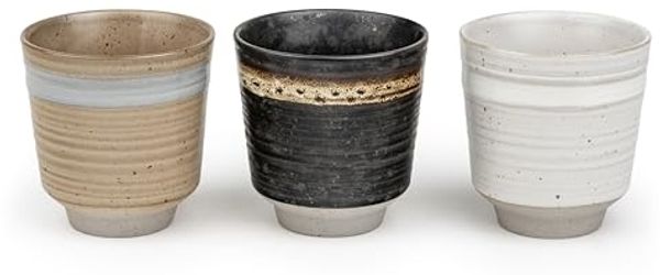 Bredemeijer 147090 Set 0 2 l Becher Tee Beige Schwarz Weiß Keramik