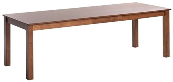 Ausziehbarer Esstisch MADURA Dunkle Esche 160 240 cm 90 cm