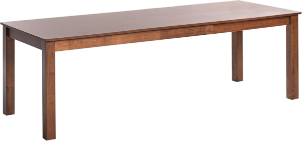 Ausziehbarer Esstisch MADURA Dunkle Esche 160 240 cm 90 cm