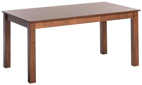 Ausziehbarer Esstisch MADURA Dunkle Esche 160 240 cm 90 cm Bild 4