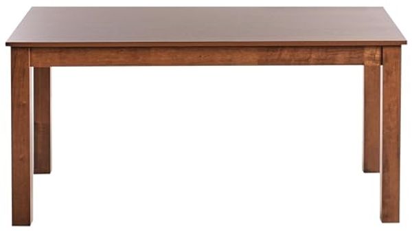 Ausziehbarer Esstisch MADURA Dunkle Esche 160 240 cm 90 cm Bild 5