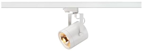 SLV 153421 EURO SPOT Track rund weiß GU10 max. 75W inklusive 3Phasen-Adapter