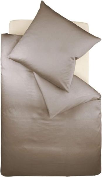 Fleuresse Interlock-Jersey-Bettwäsche colours taupe 9042 Größe: 155 x 200 cm