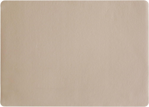 ASA Selection 7801420 Lederoptik Tischset, 46 x 33 cm, Polychlorid, stone