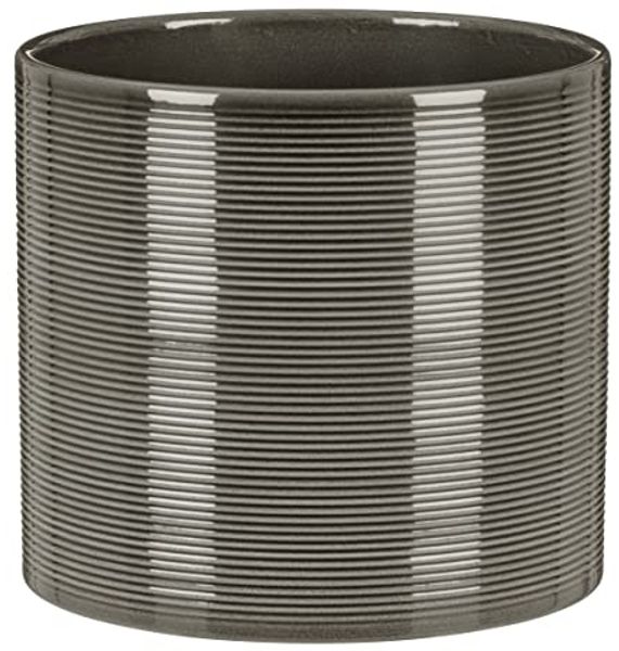 Scheurich Übertopf Serie 828 Ø 16 x 15 cm glass grey