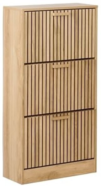 Schuhschrank LYNWOOD Heller Holzfarbton
