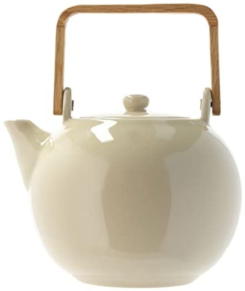 Bitz Teekanne sand mit Teesieb 1,2 l