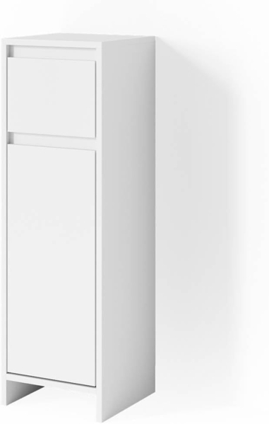 Vicco 'Emma' Midischrank, Spanplatte, 30 x 95 x 30 cm, Weiß